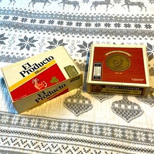 Vintage cigar boxes